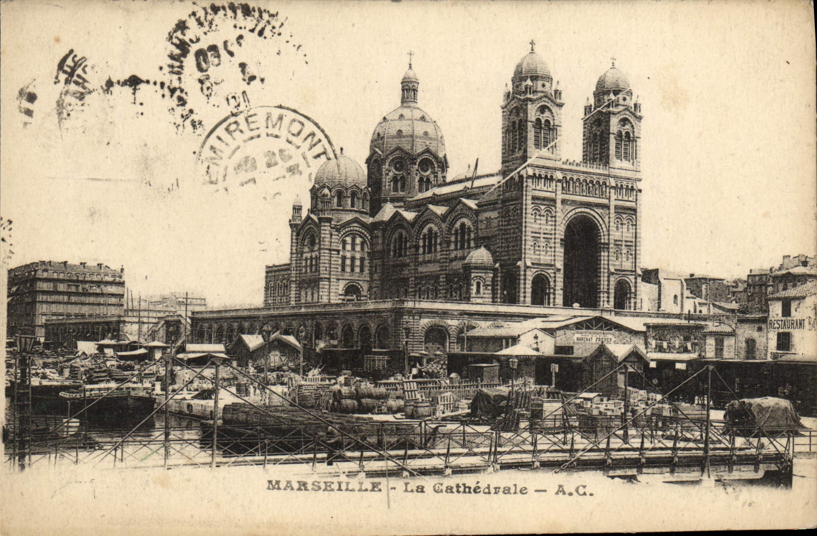 CPA Marseille La cathedrale