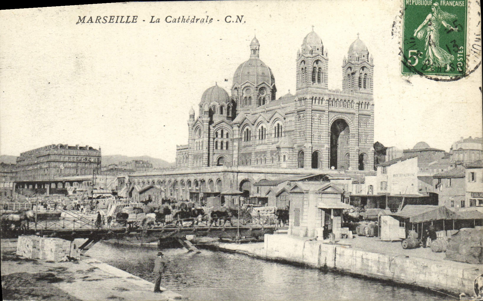 CPA Marseille La cathedrale