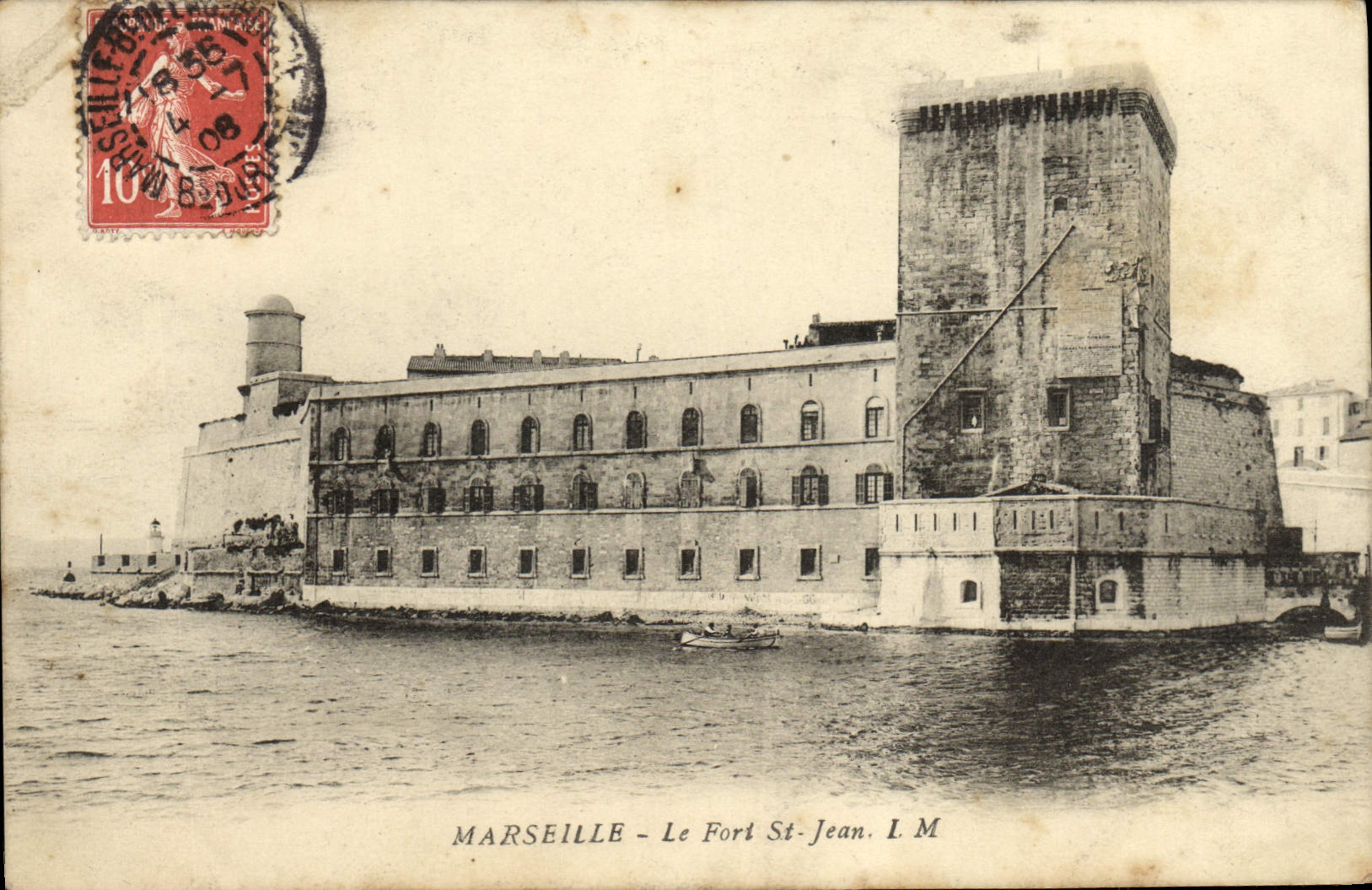 CPA Marseille Le fort St Jean