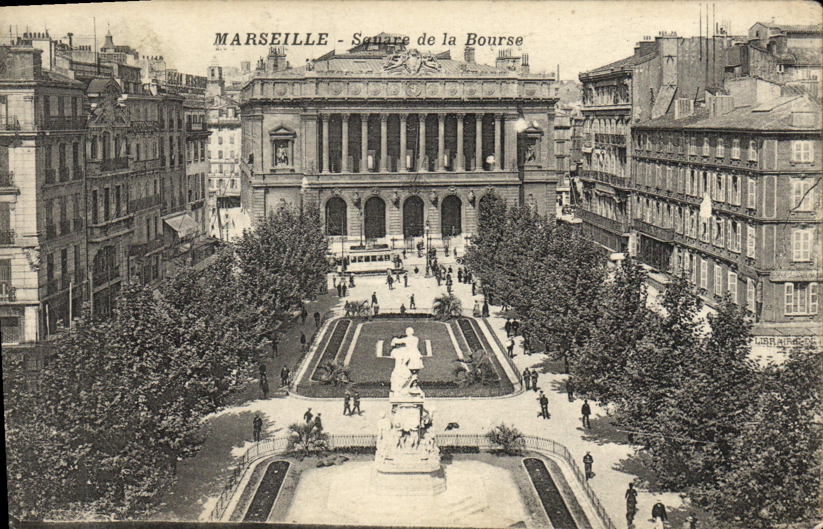 CPA Marseille Square de la bourse