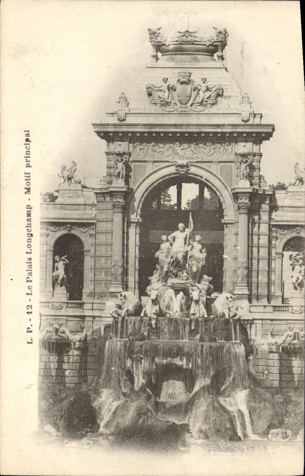 CPA Marseille Le Palais longchamp