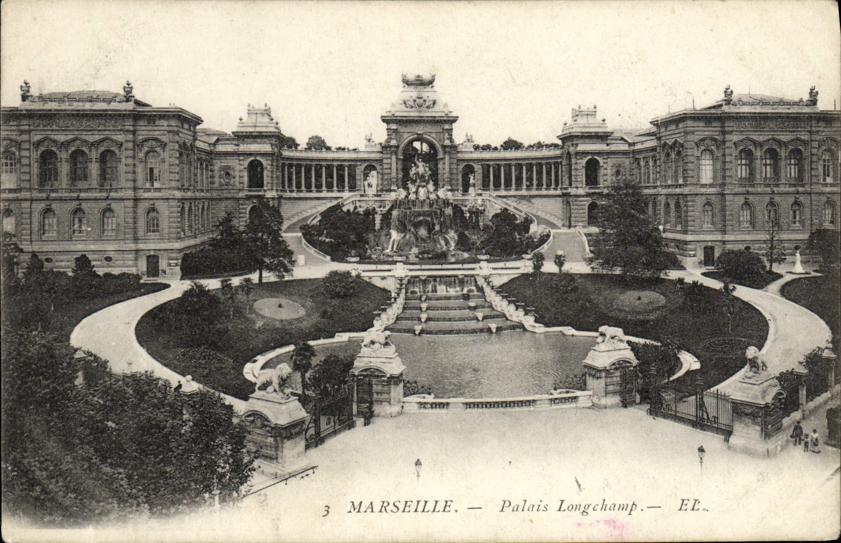 CPA Marseille Palais longchamp