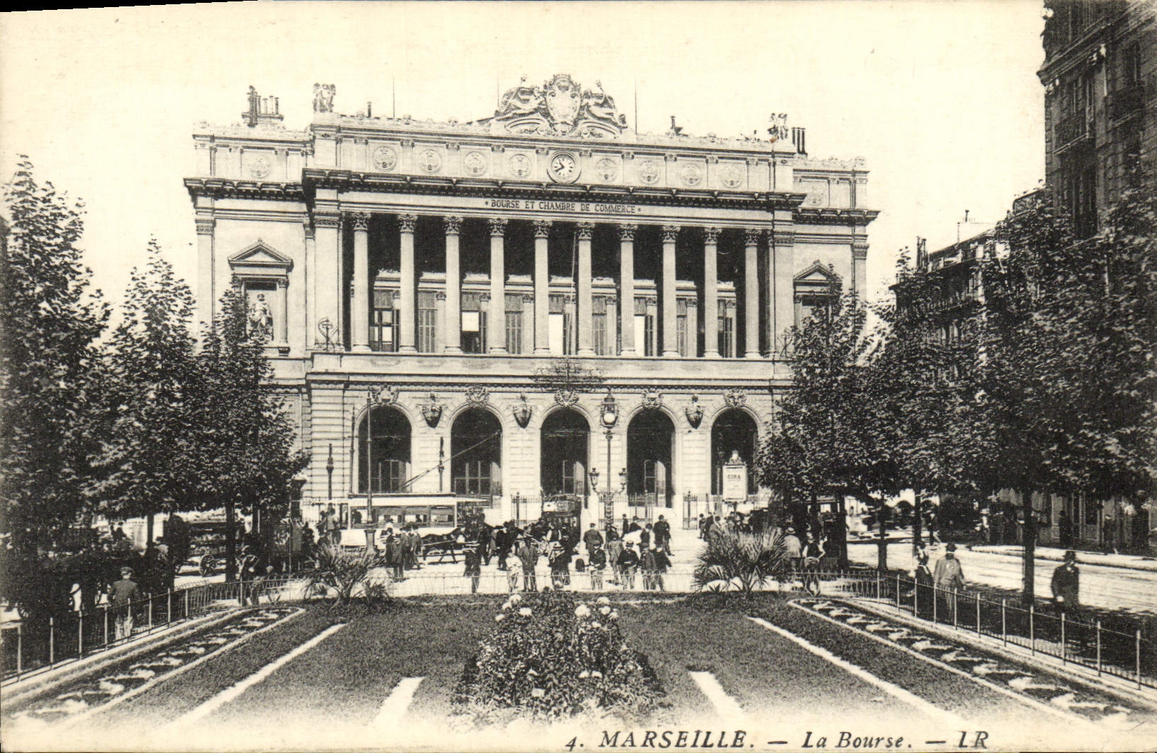 CPA Marseille La bourse