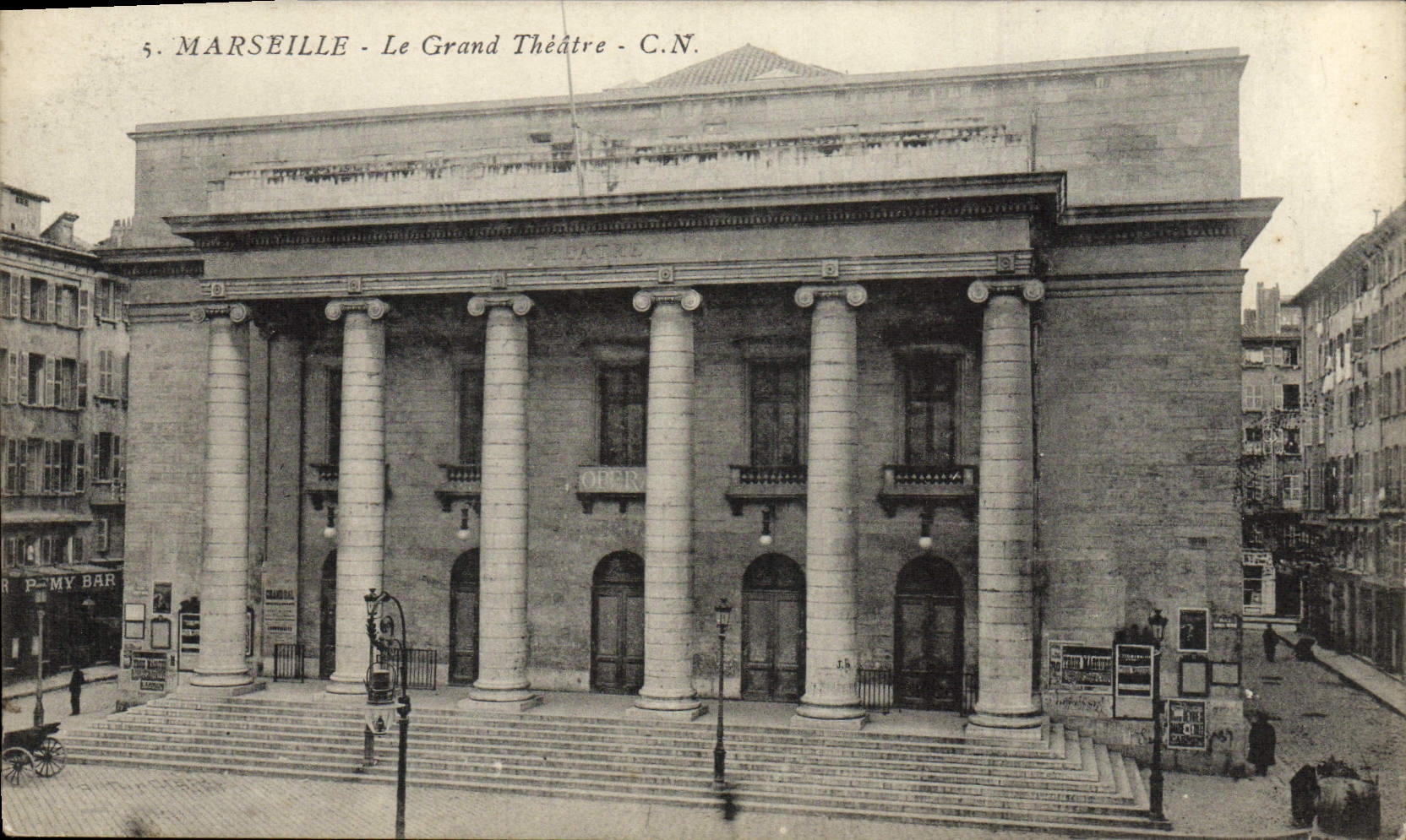 CPA Marseille Le grand theatre