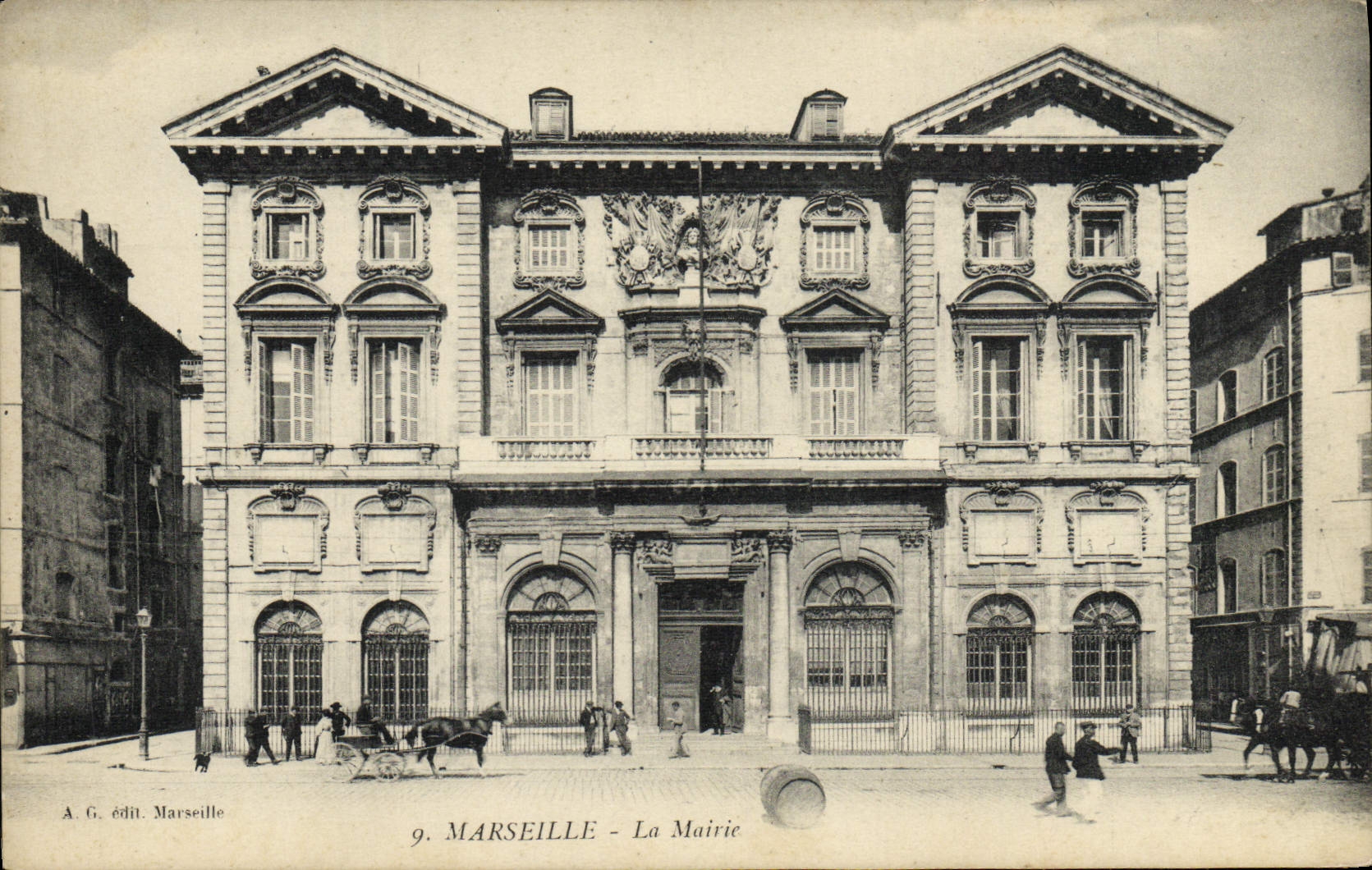CPA Marseille La mairie