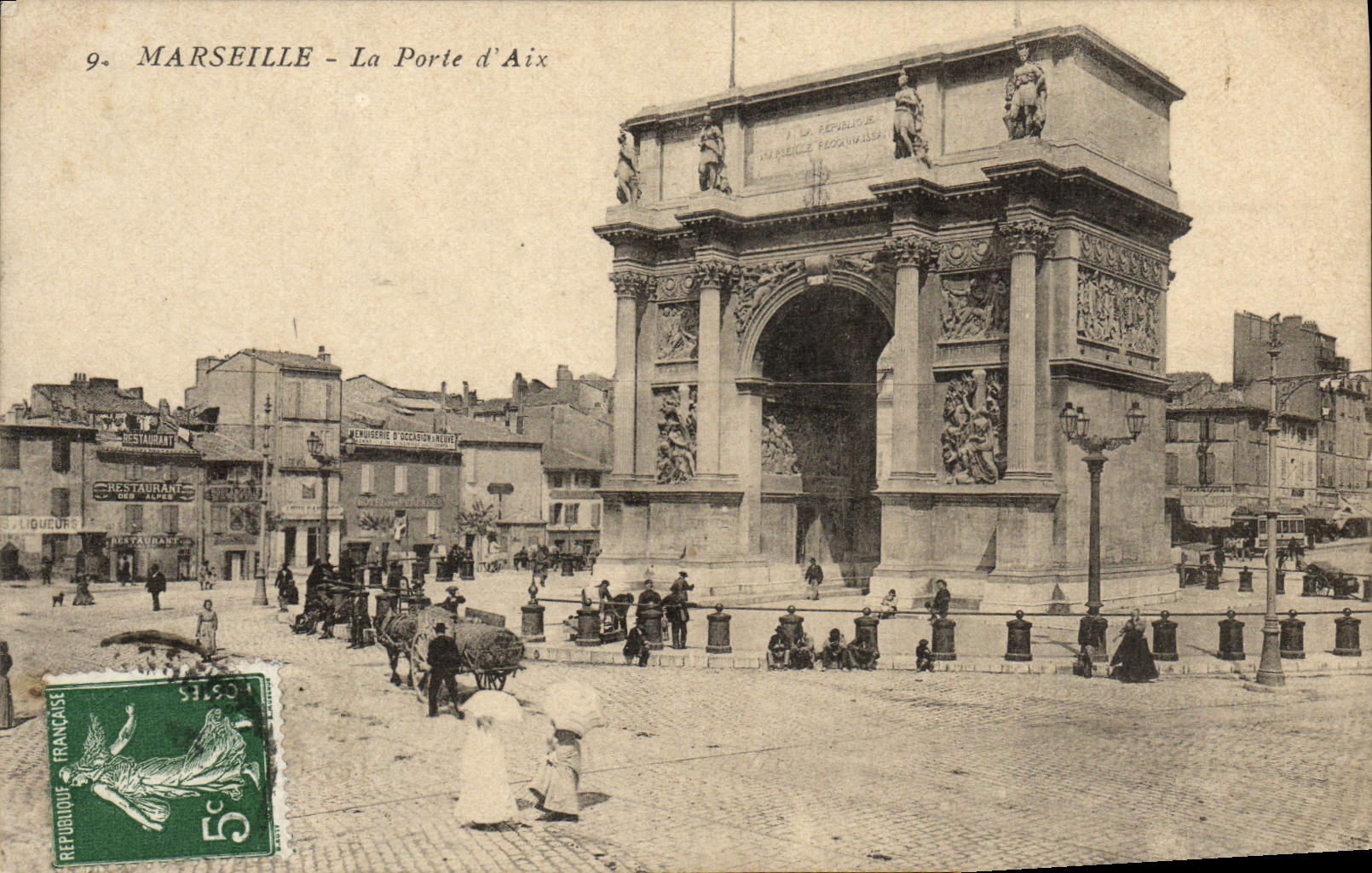 CPA Marseille La Porte d'aix