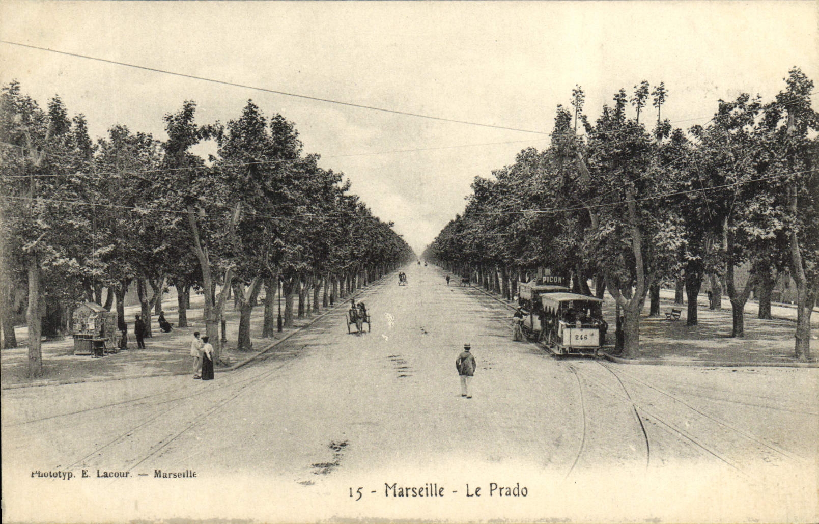 CPA Mareseille Le Prado