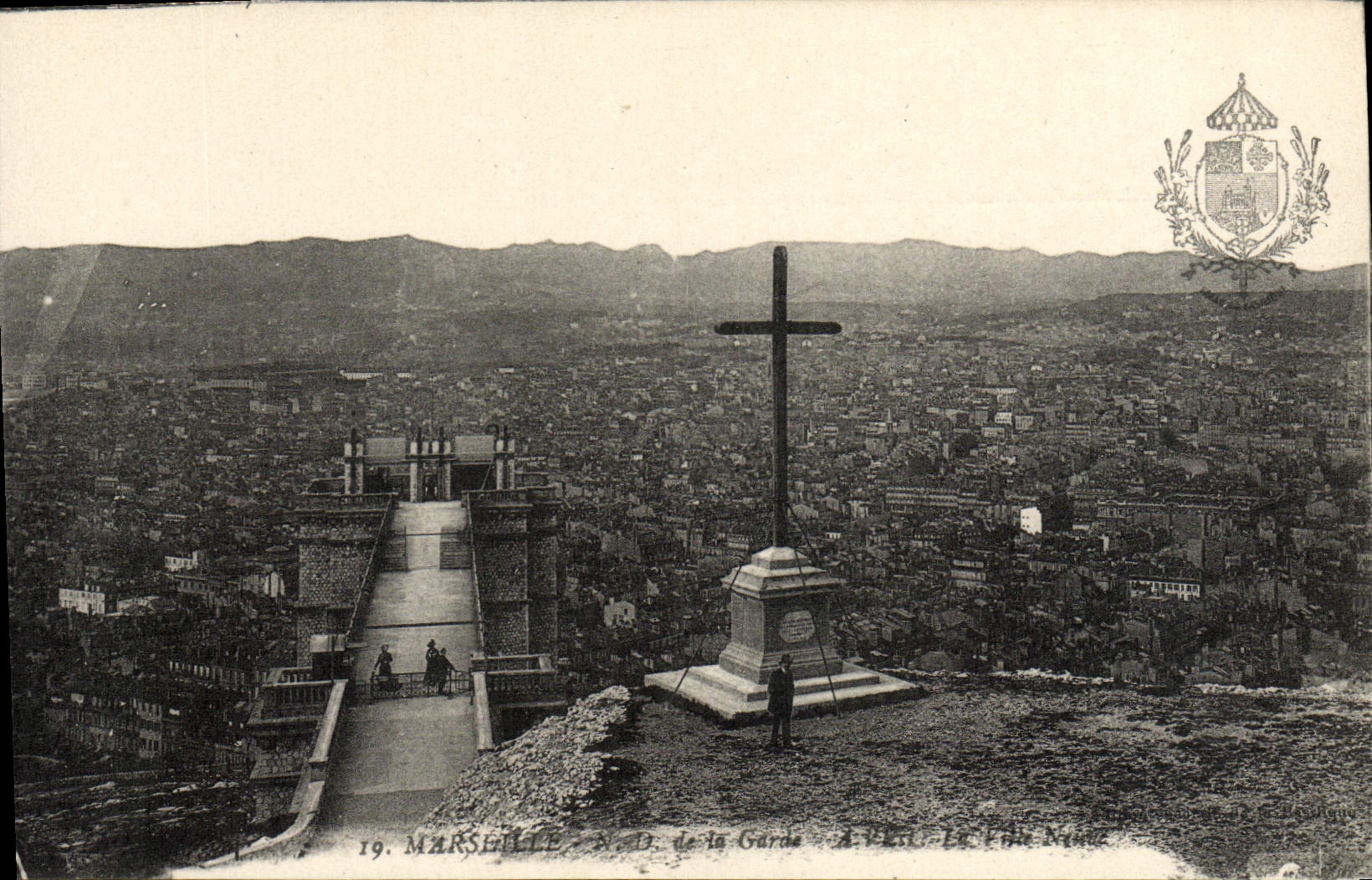 CPA Marseille ND de la garde 