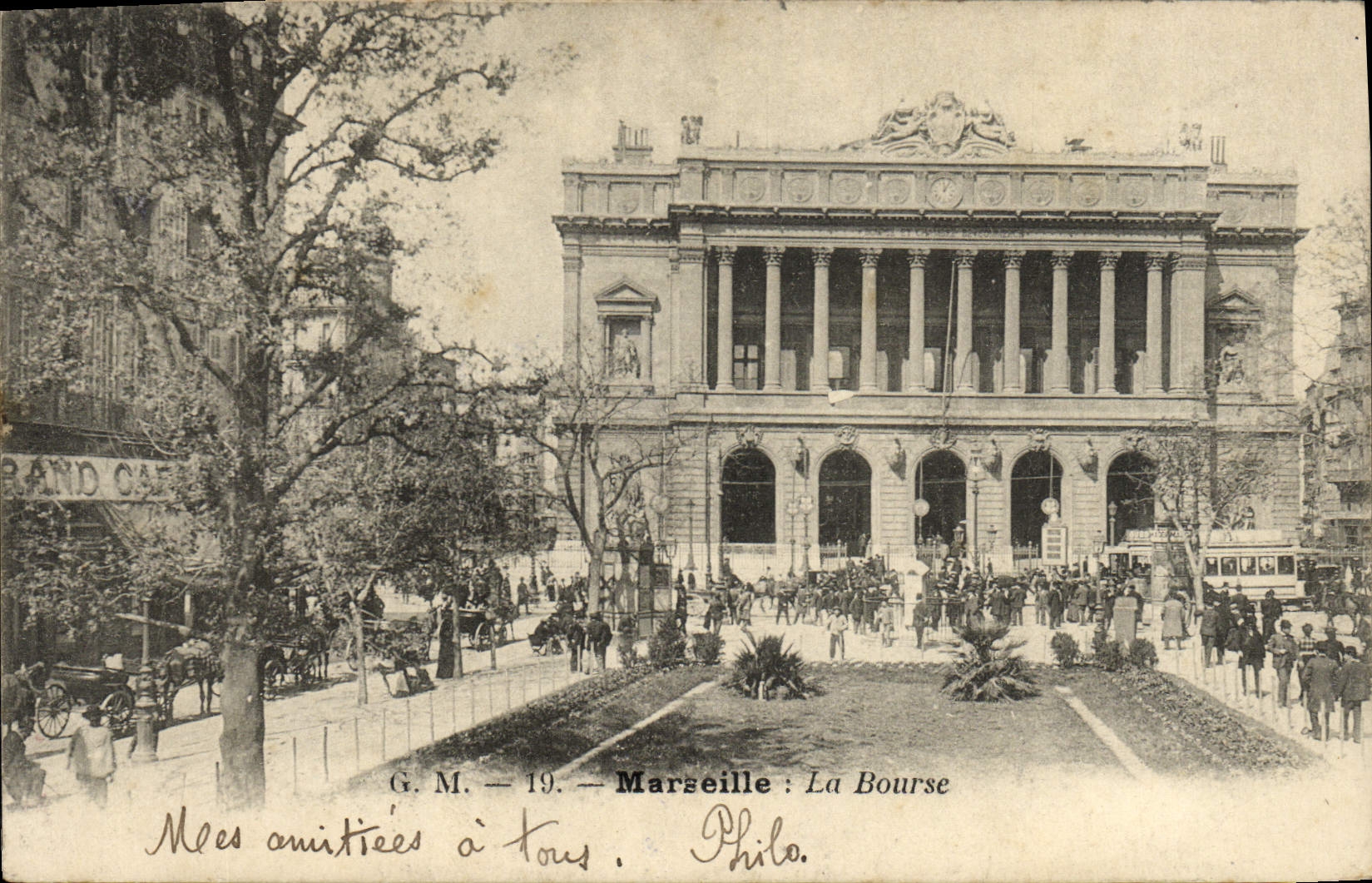 CPA Marseille la bourse
