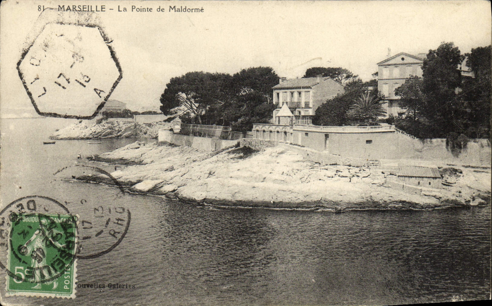 CPA Marseille la pointe de maldorme