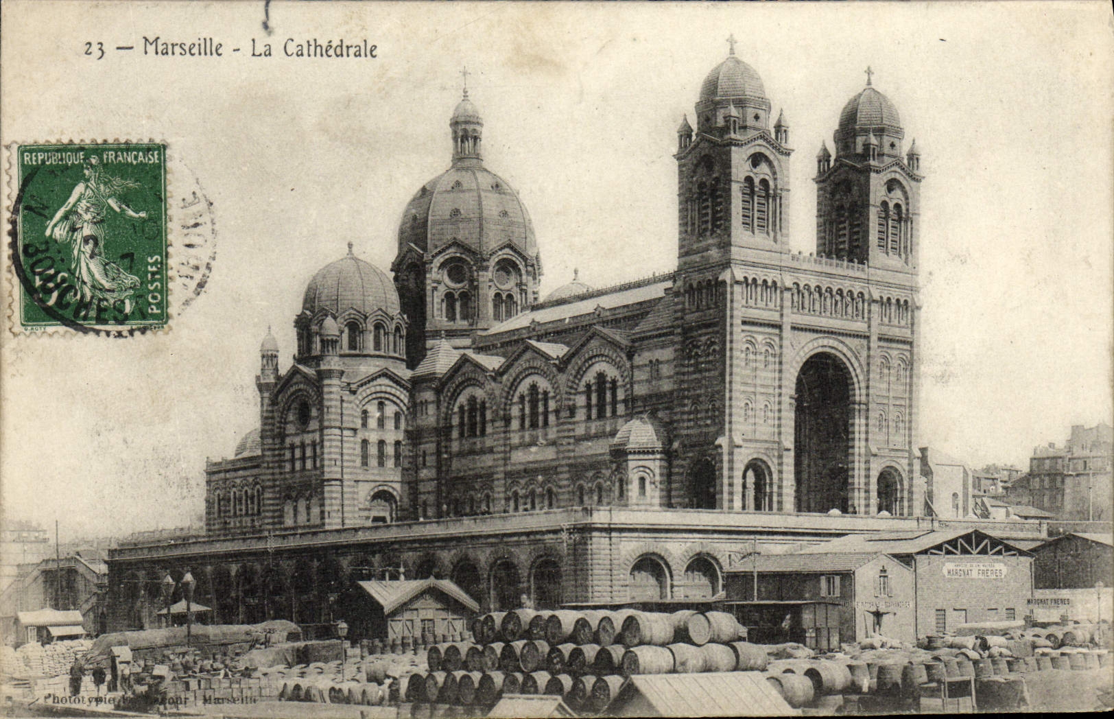 CPA Marseille La cathedrale