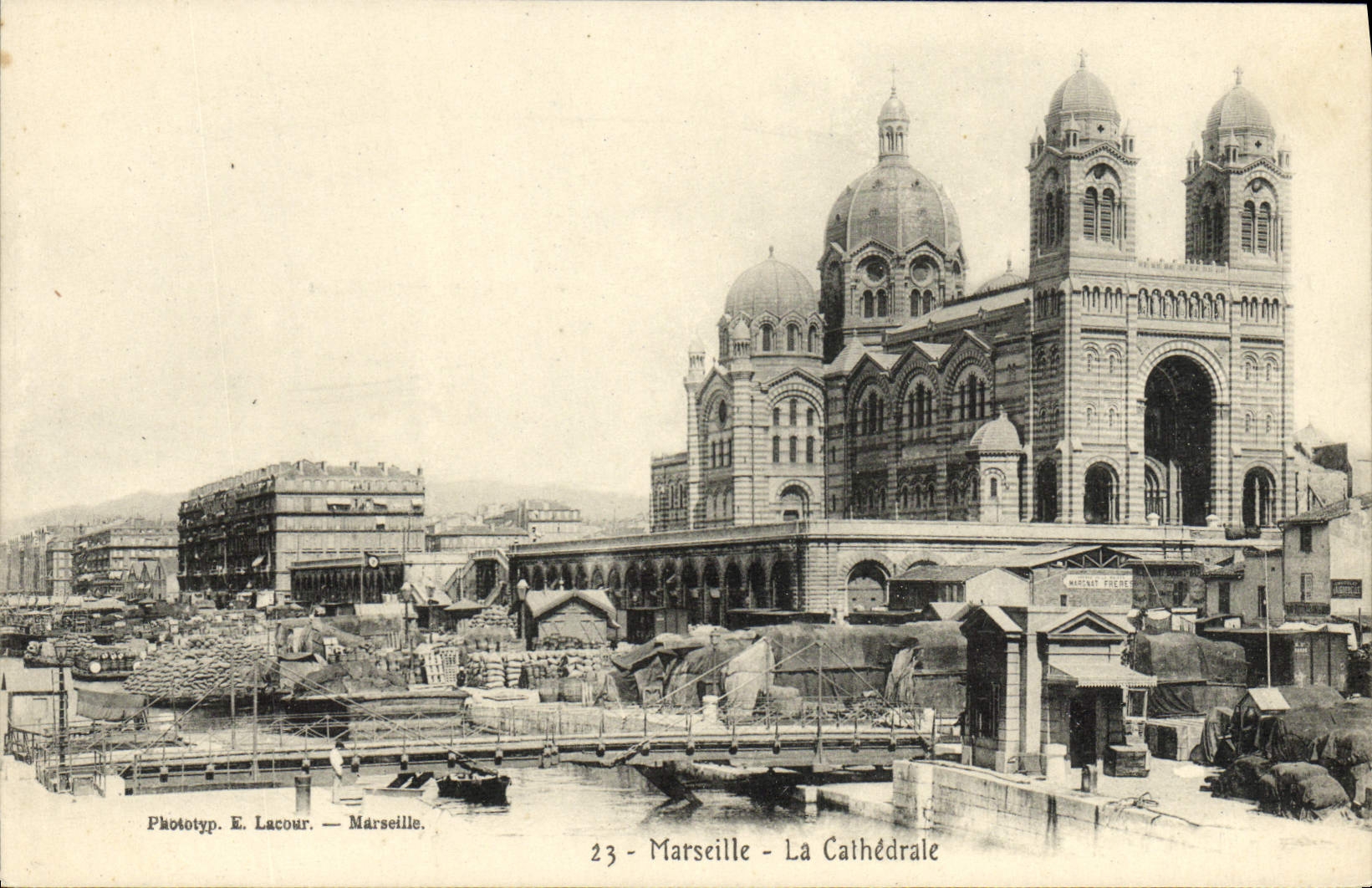 CPA Marseille La cathedrale