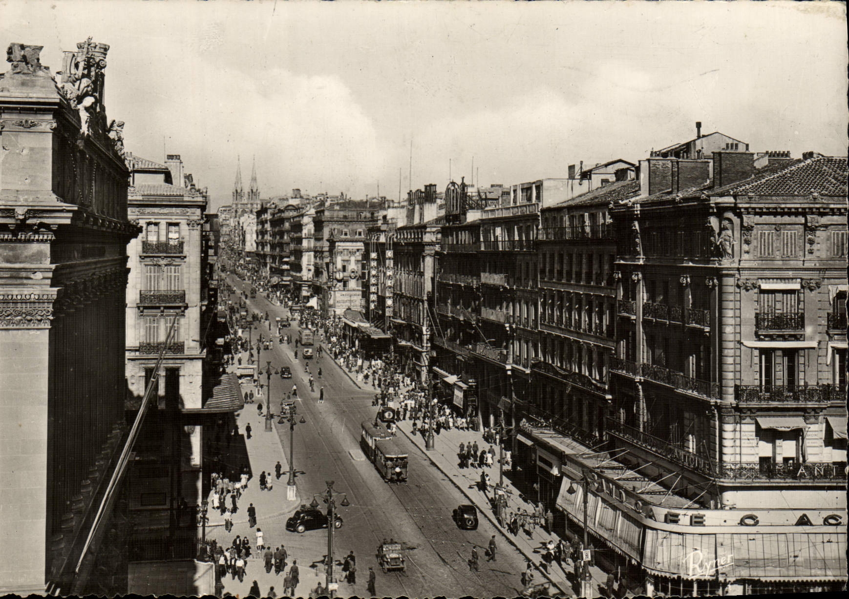 CPM Marseille La Cannebiere
