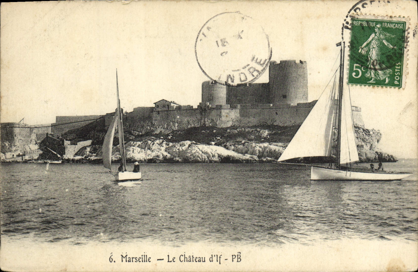 CPA Marseille Le chateau d'lf