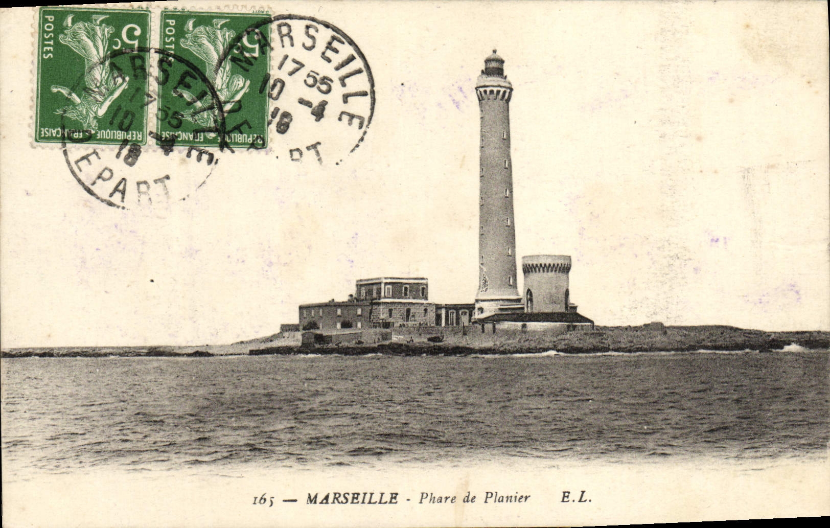 CPA Marseille Phare de planier