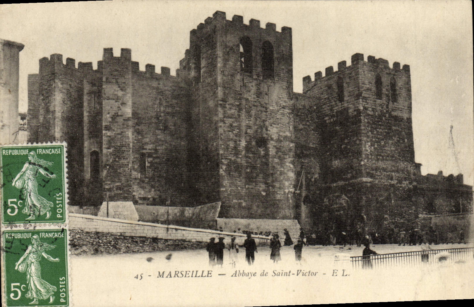 CPA Marseille Abbaye de Saint Victor