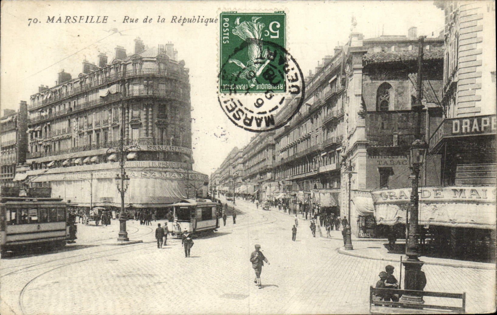 CPA Marseille Rue de la Republique