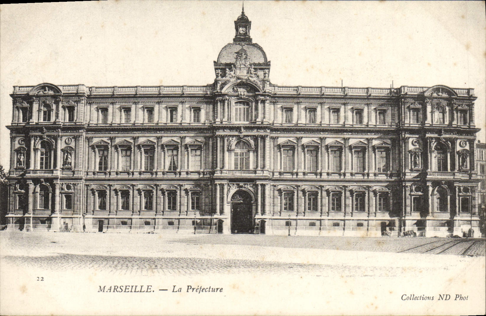 CPA Marseille La prefecture