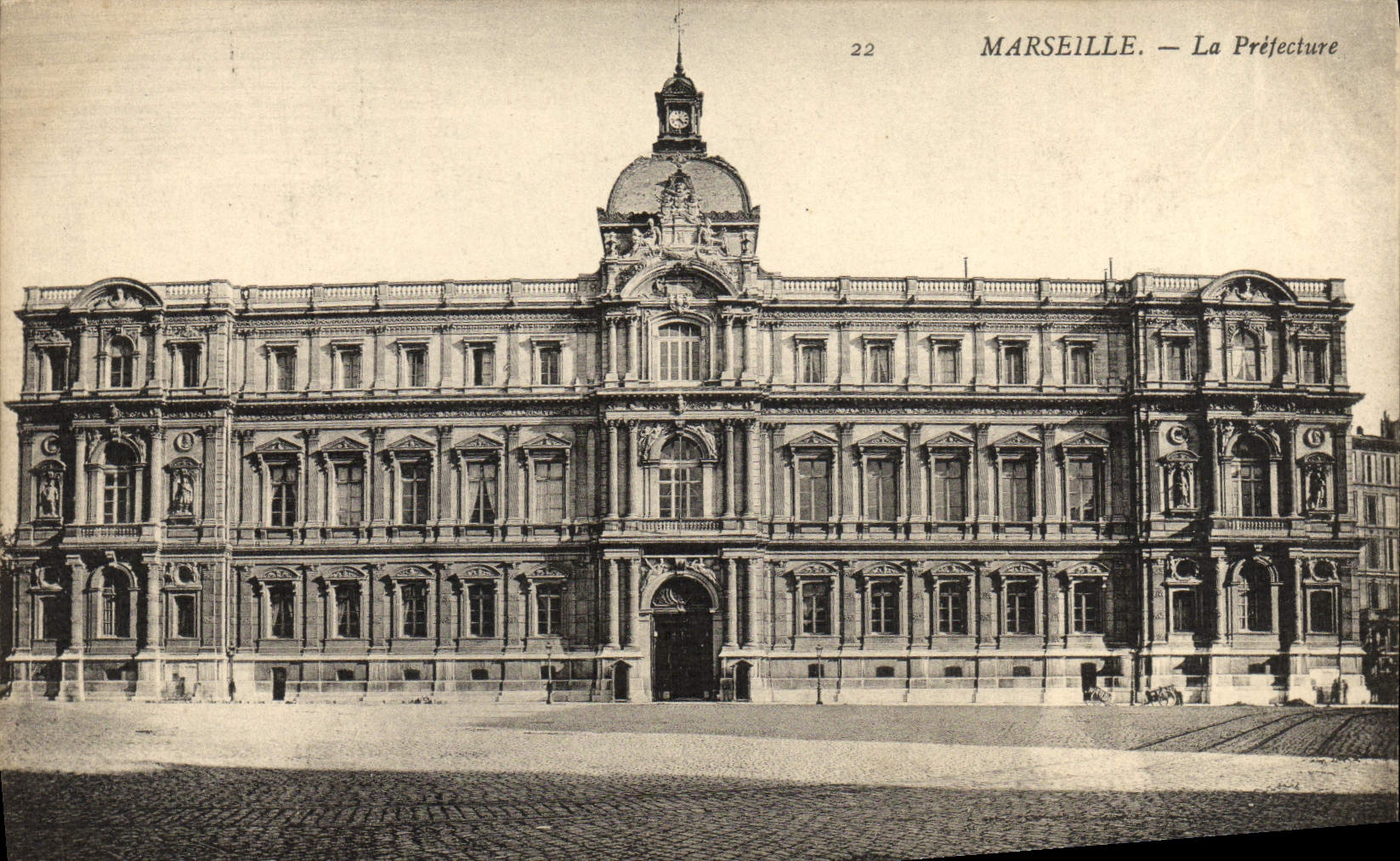 CPA Marseille La prefecture