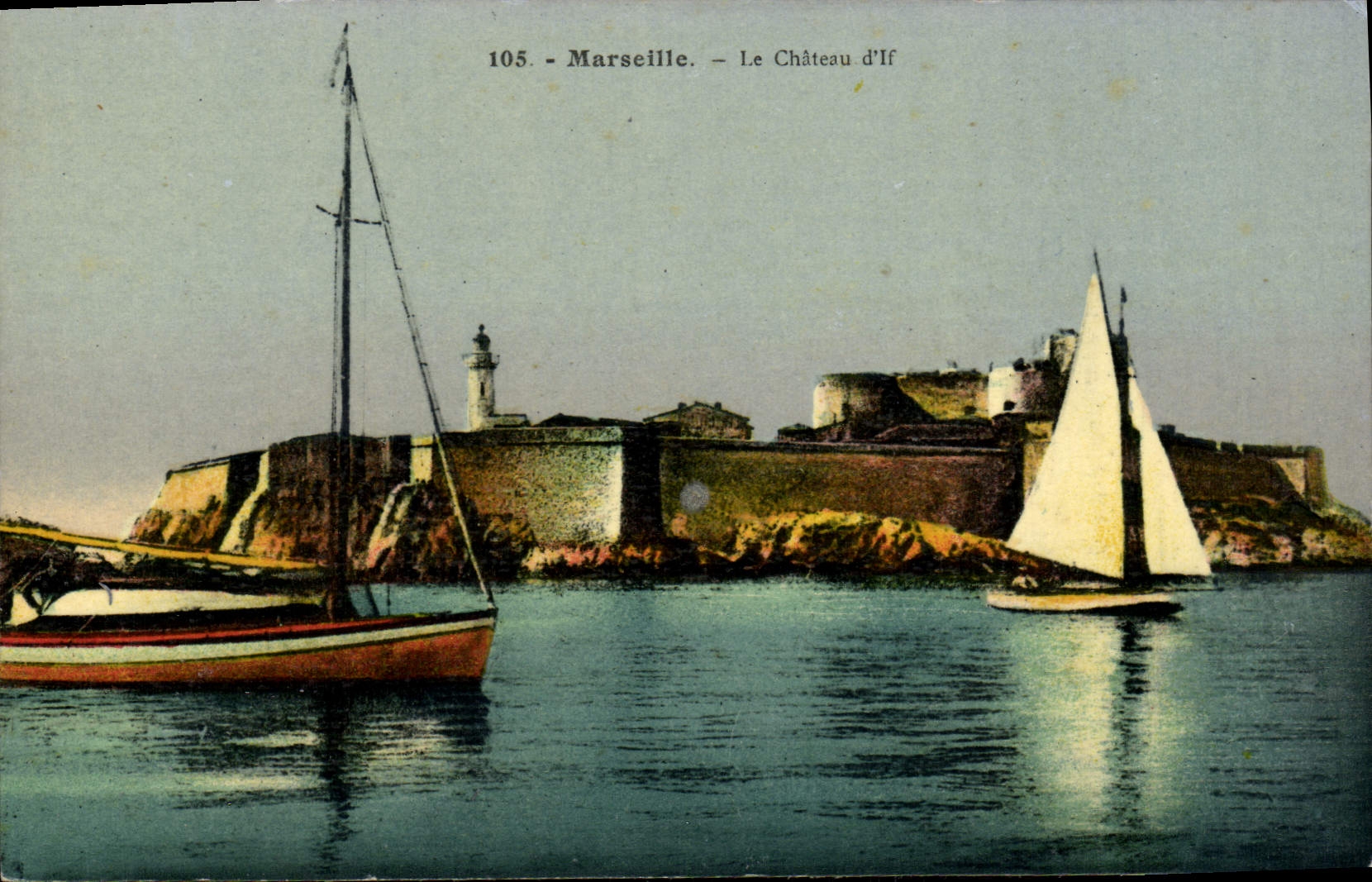 CPA Marseille Le Chateau d'if