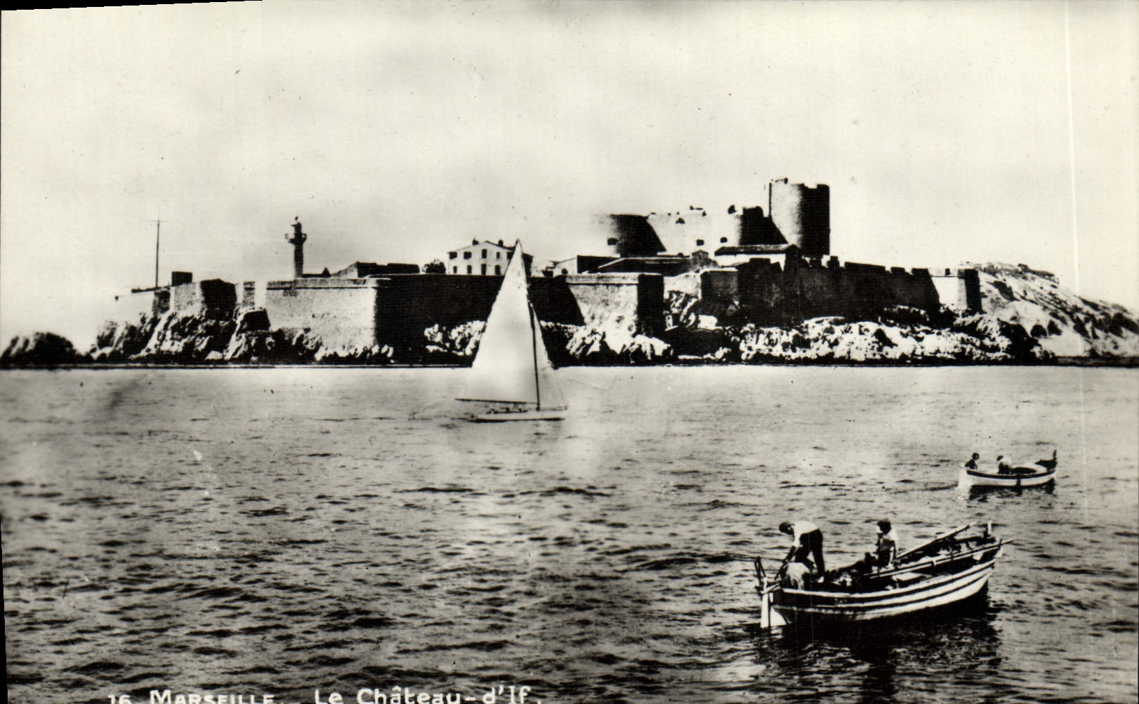 CPA Marseille Le Chateau d'if