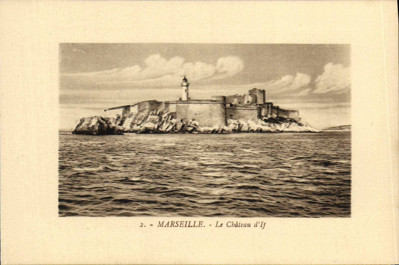 CPA Marseille Le Chateau d'if