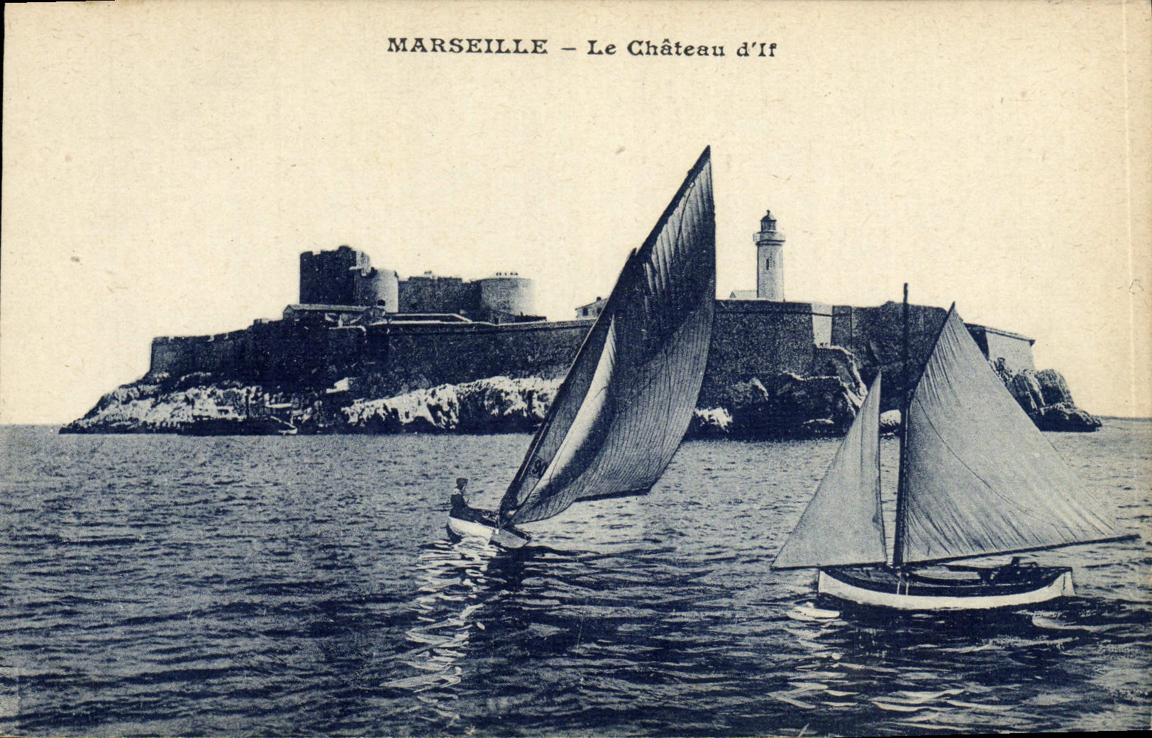 CPA Marseille Le Chateau d'if 