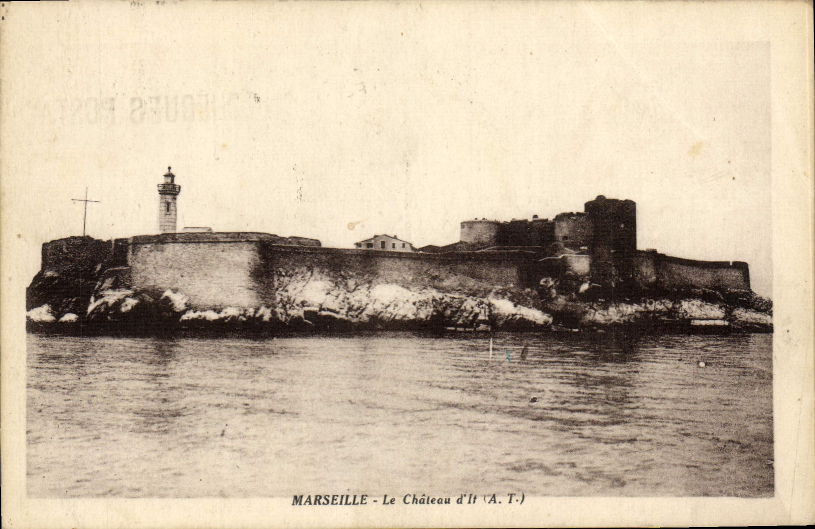 CPA Marseille Le Chateau d'if 