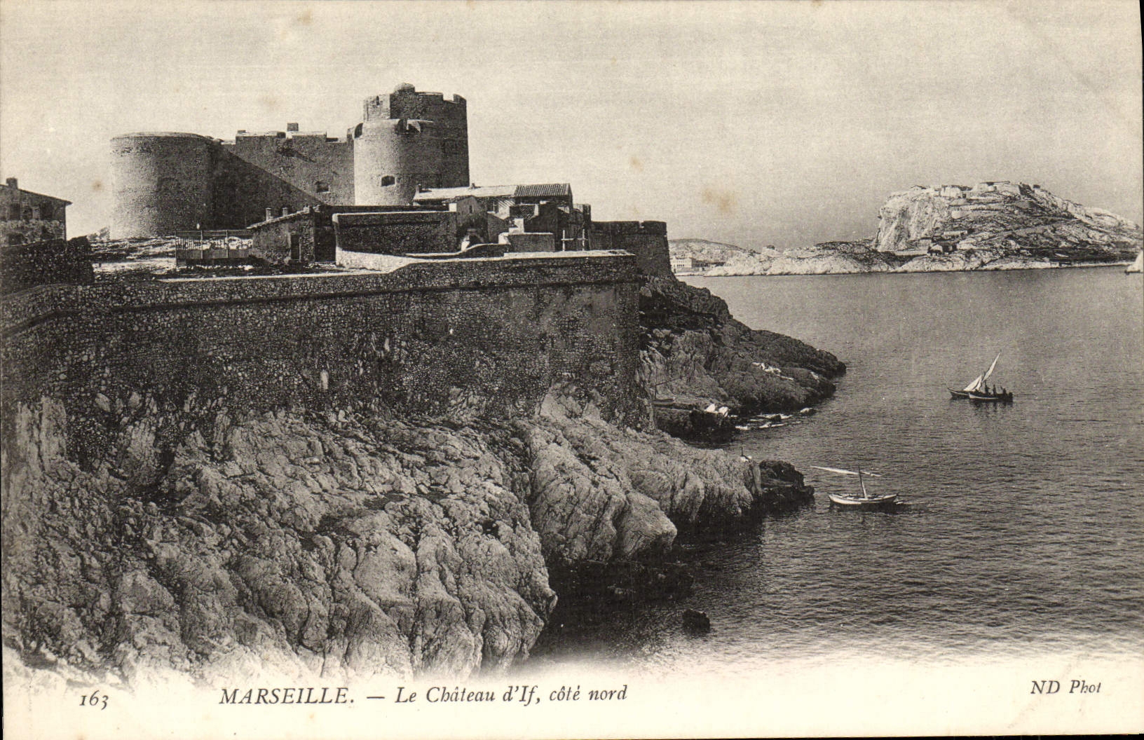 CPA MarseilleLe Chateau d'If Cote Nord