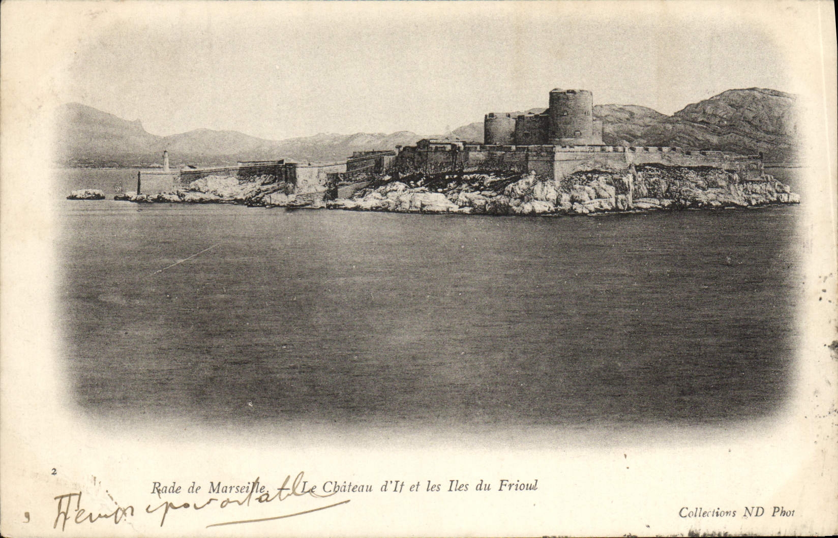CPA Marseille Le chateau d'IF et les Iles du Frioul