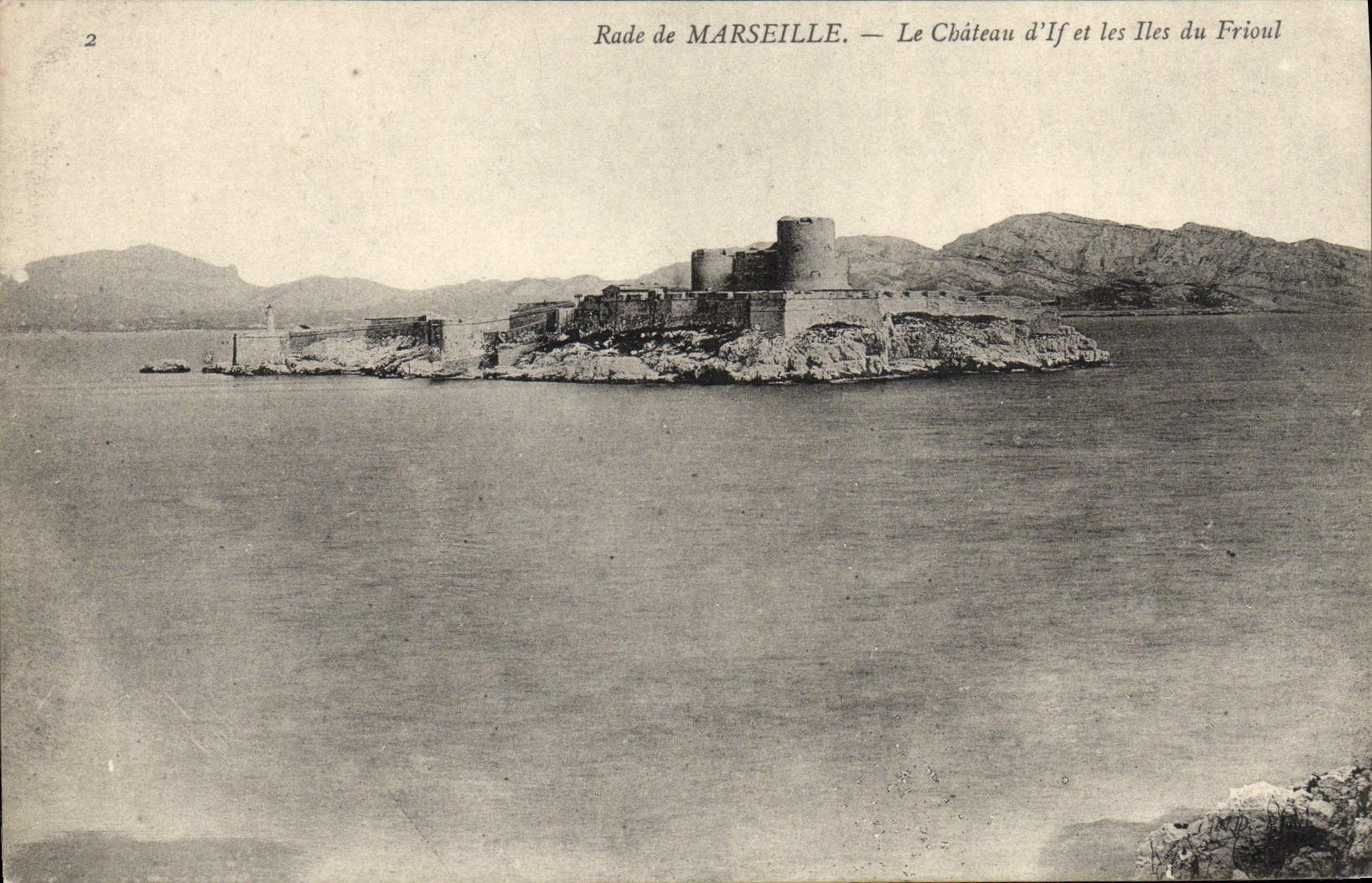 CPA Marseille Le Chateau d'If et les Iles du Frioul