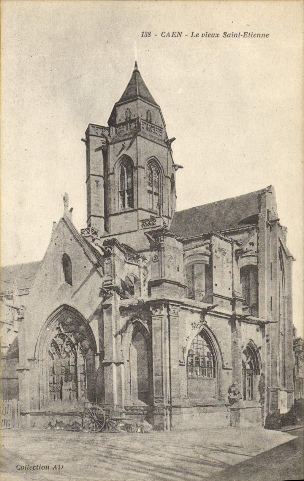 CPA Caen Le Vieux Saint Etienne