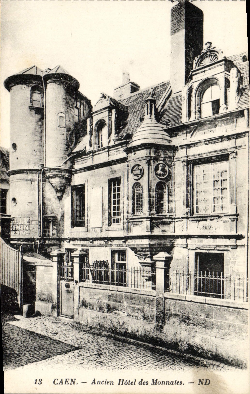 CPA Caen Ancien Hotel des Monnaies