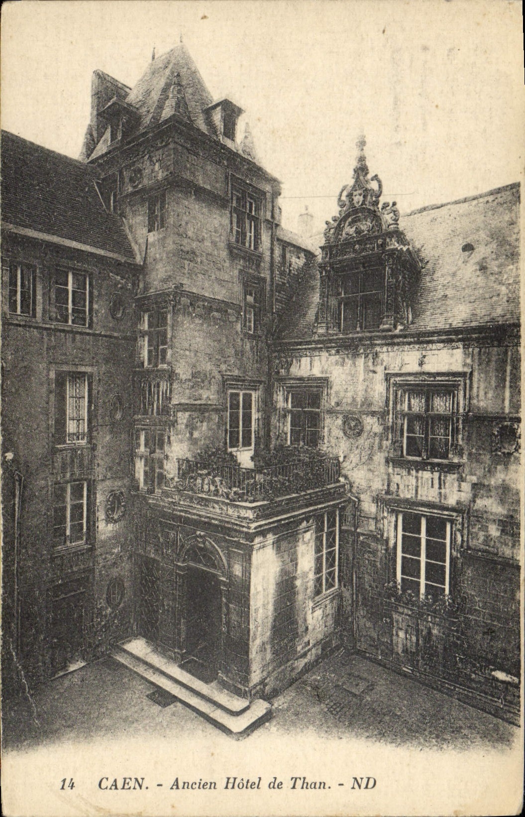 CPA Caen Ancien Hotel de Than