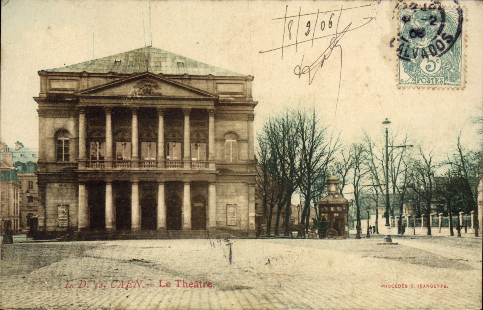 CPA Caen Le Theatre
