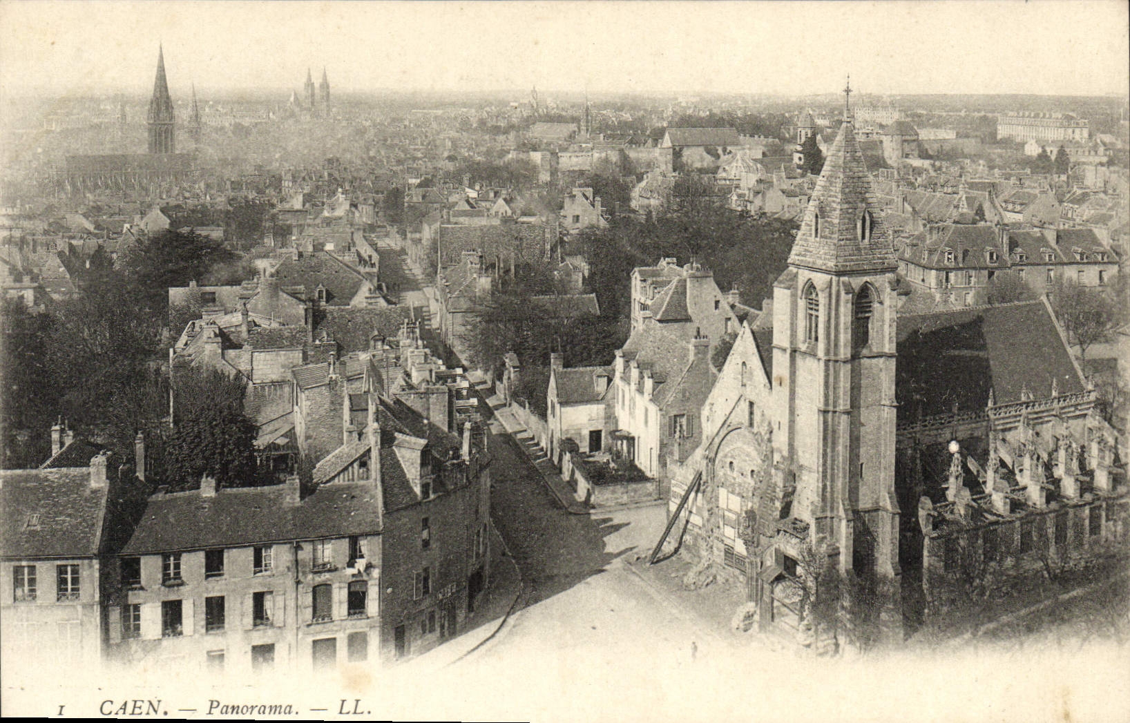 CPA Caen Panorama
