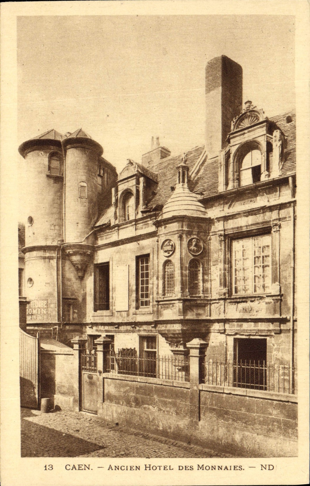 CPA Caen Ancien Hotel des Monnaies