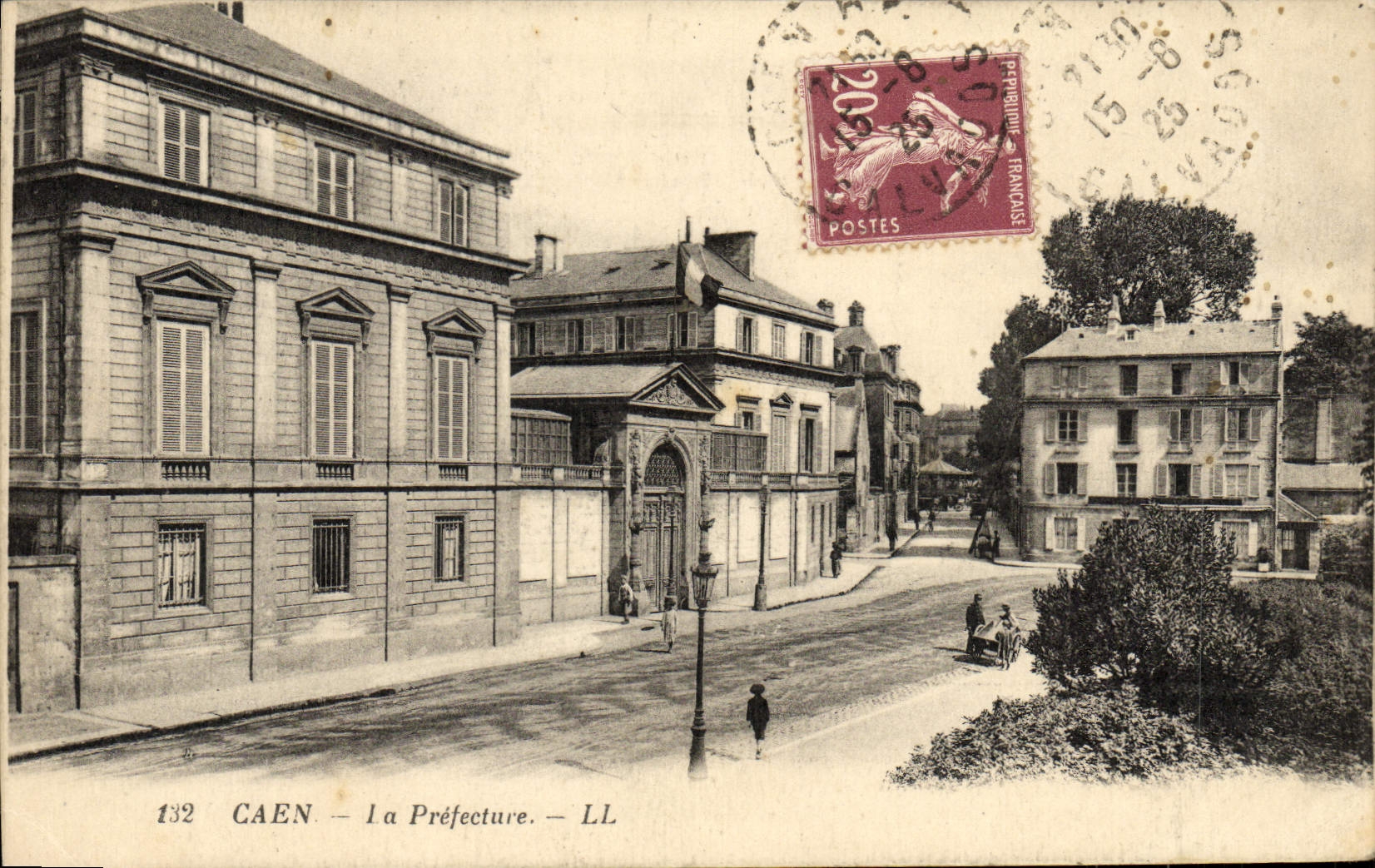 CPA Caen La Prefecture 