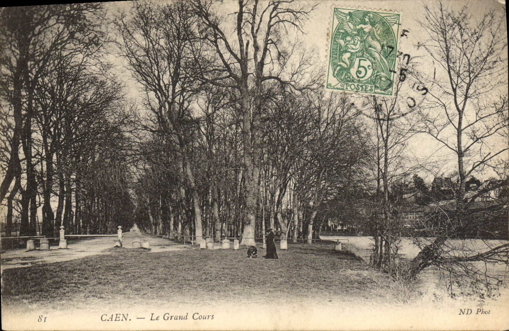 CPA Caen Le Grand Cours 