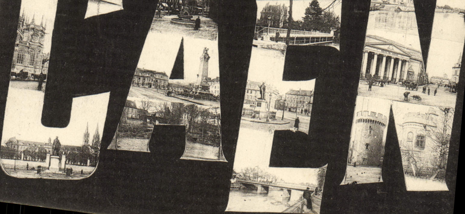 POSTAL Caen de la VENDIMIA