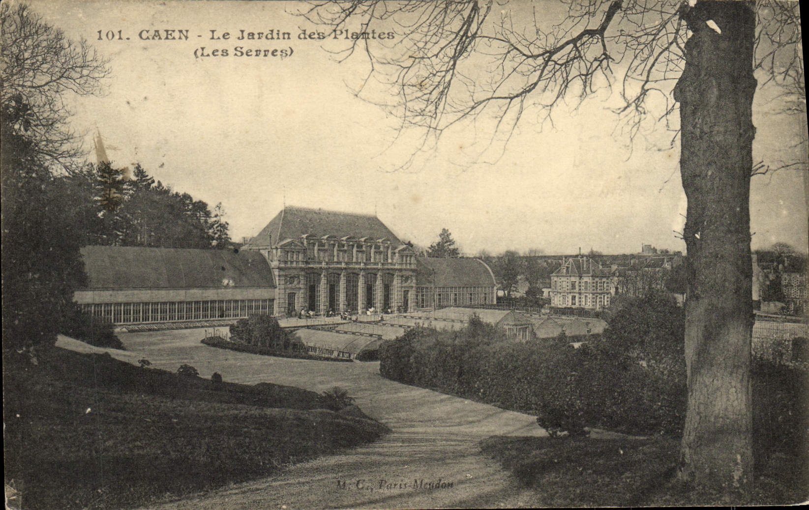 CPA Caen Le Jardin des plantes