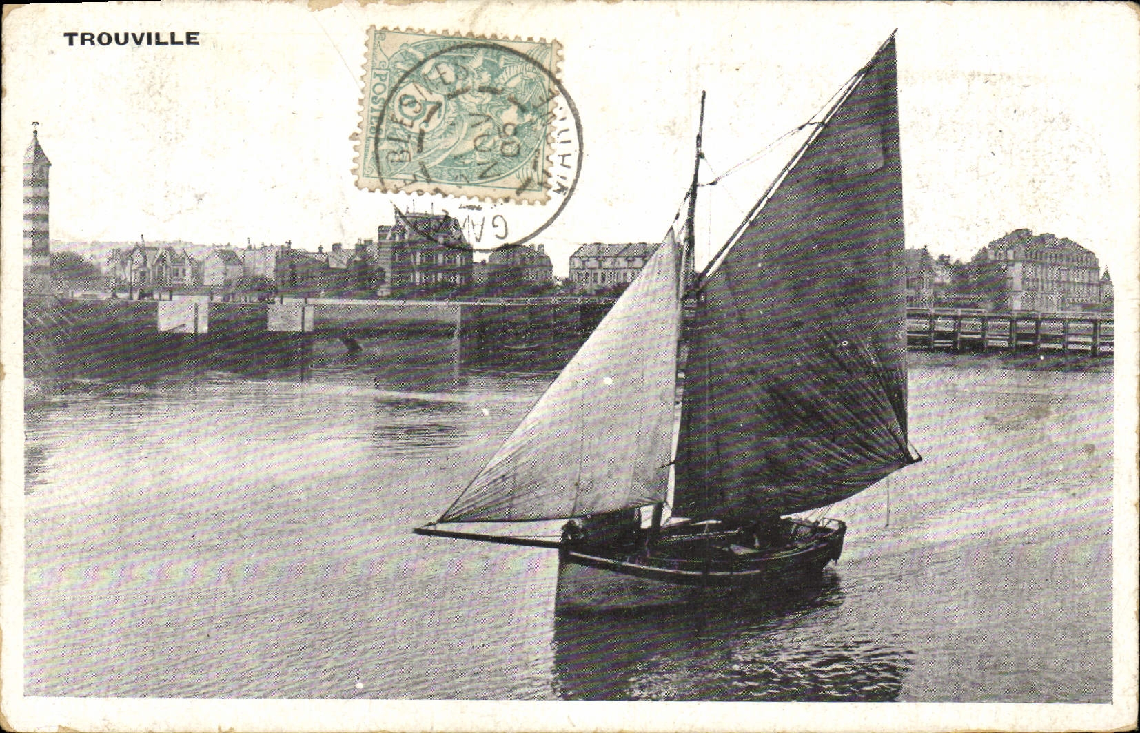 CPA Trouville Bateau