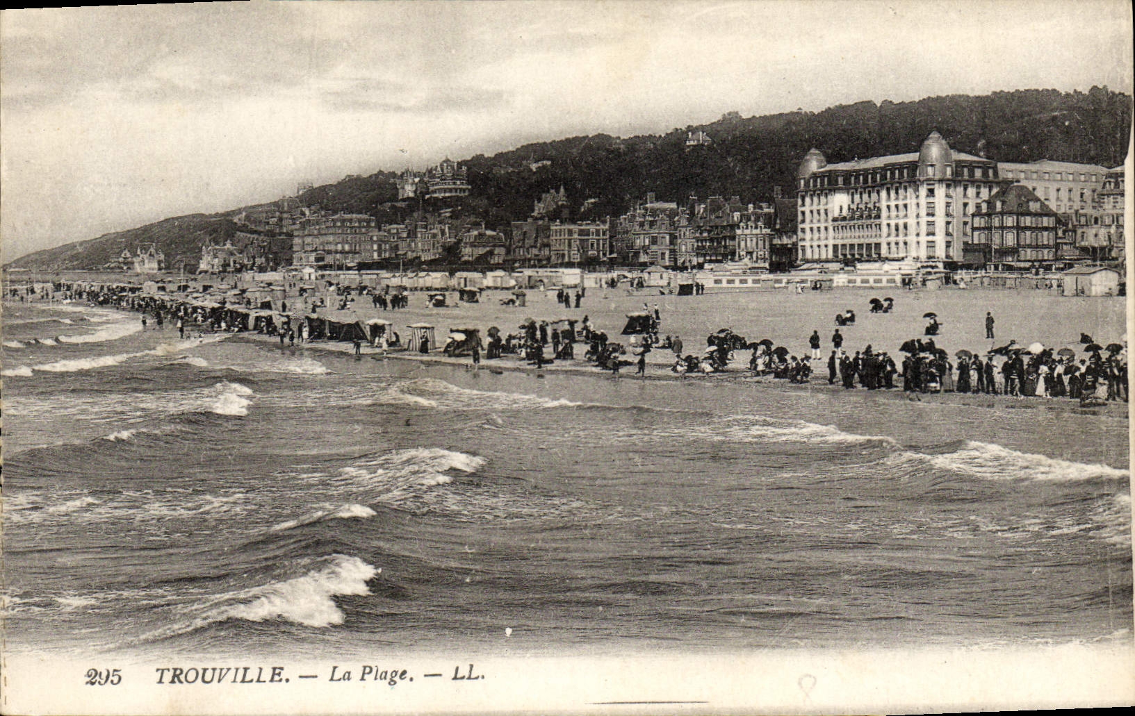 CPA Trouville la plage