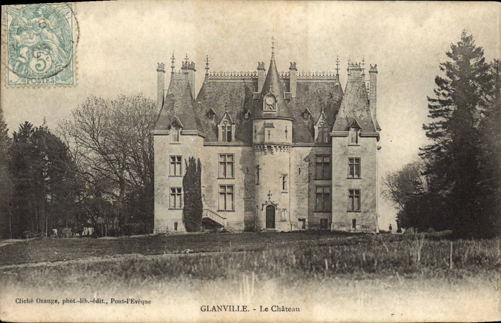 CPA Glanville Le Chateau