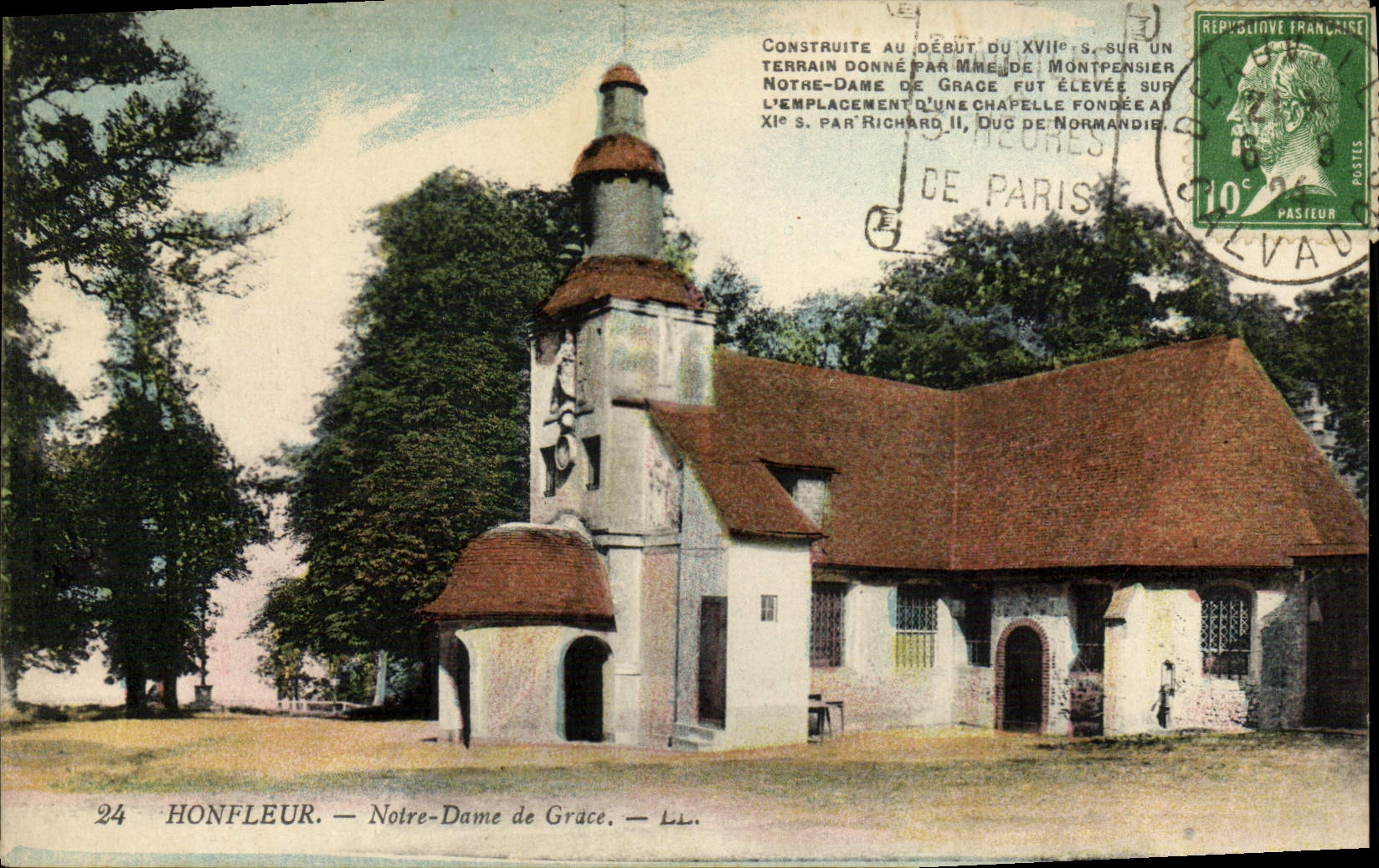 CPA Honfleur Notre Dame De Grace