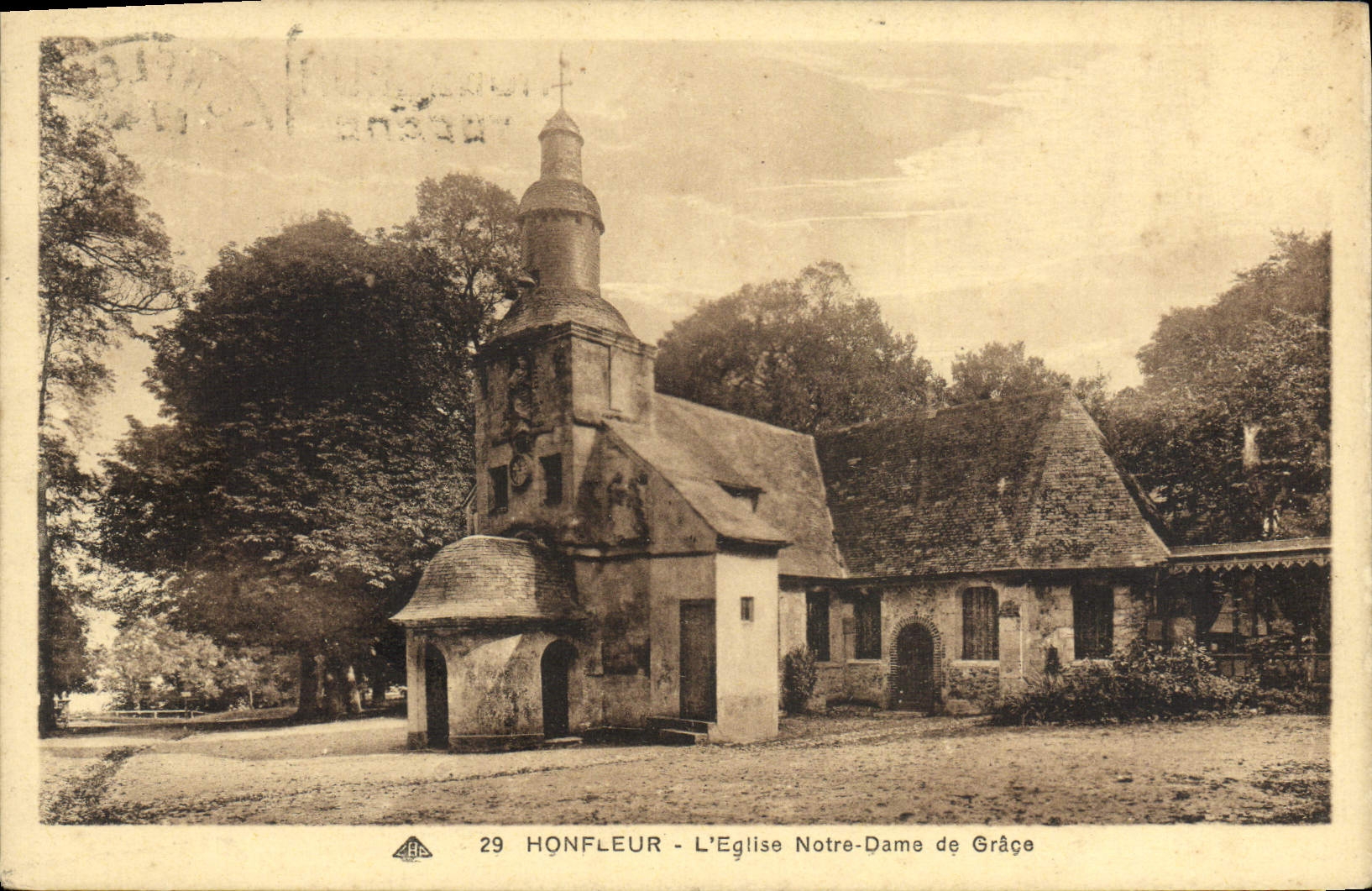CPA Honfleur L'Eglise Notre Dame De Grace
