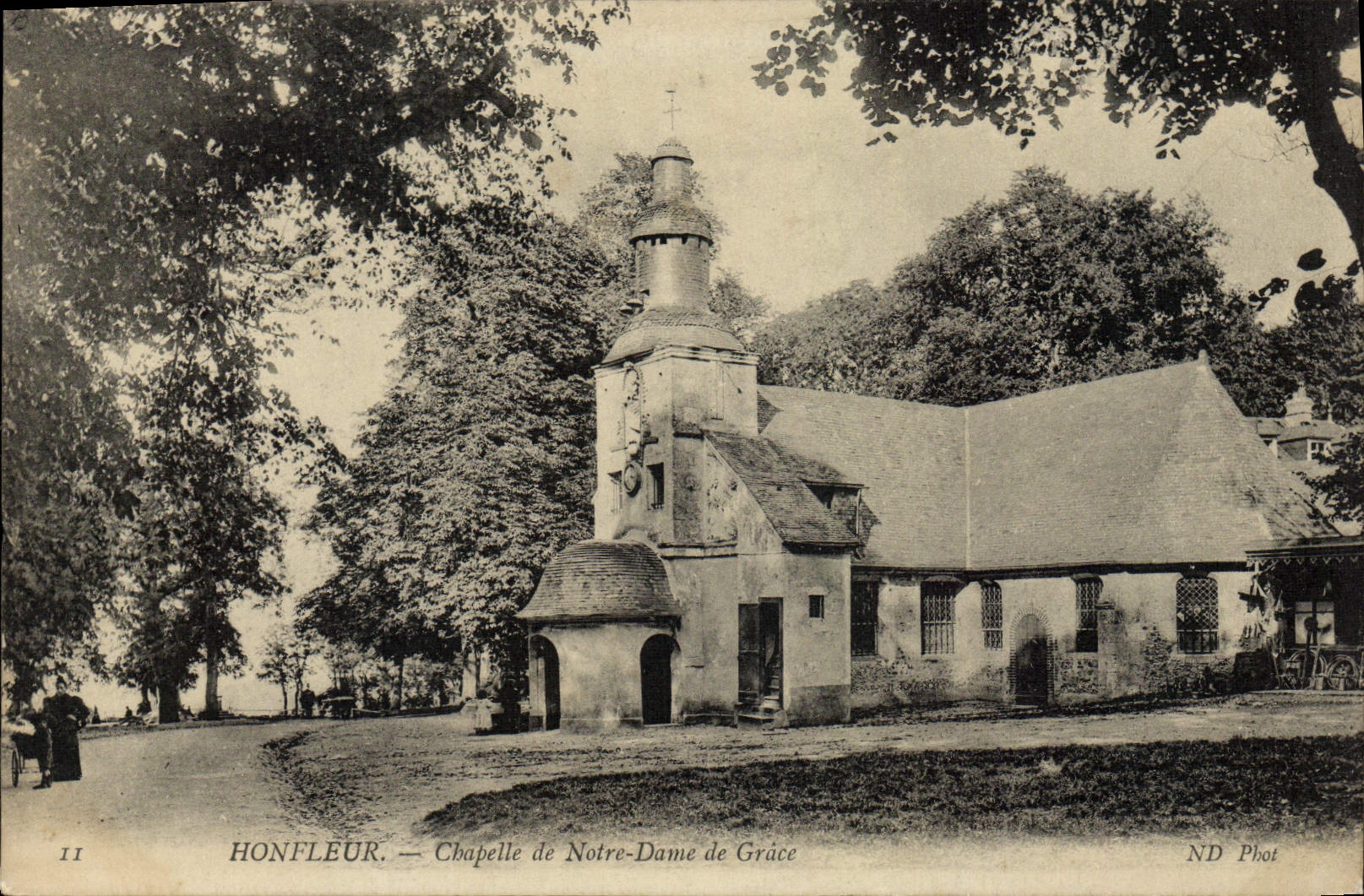 CPA Honfleur Chapelle De Notre Dame de Grace