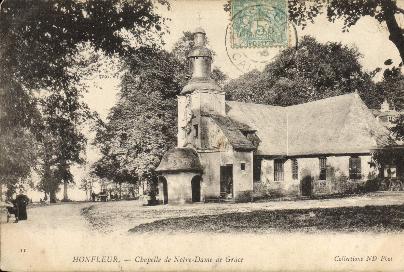 CPA Honfleur Chapelle De Notre Dame de Grace
