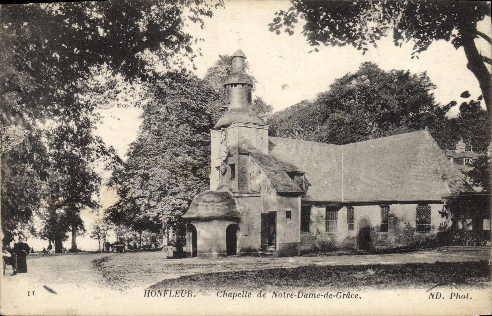 CPA Honfleur Chapelle De Notre Dame de Grace