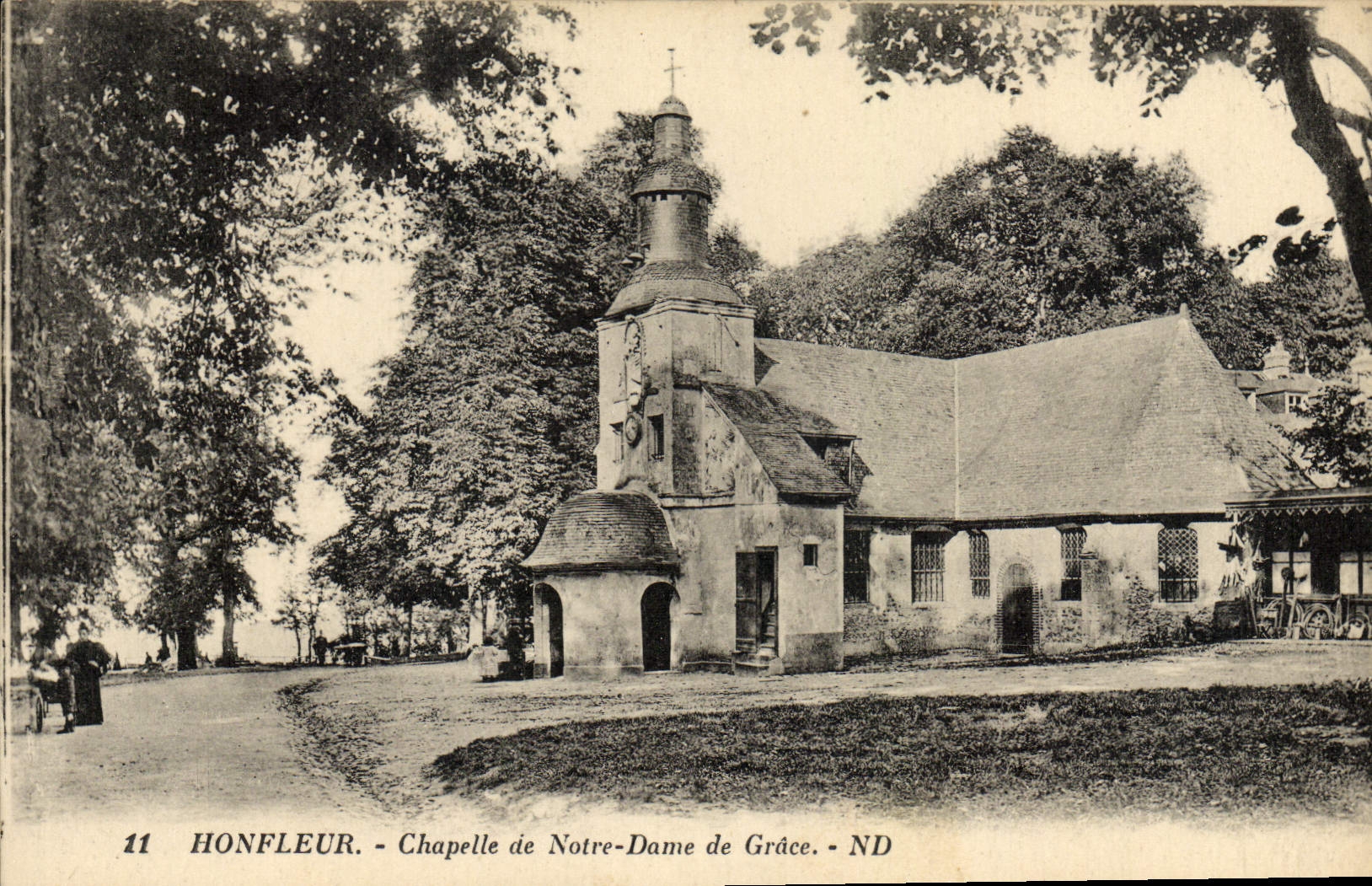 CPA Honfleur Chapelle De Notre Dame de Grace